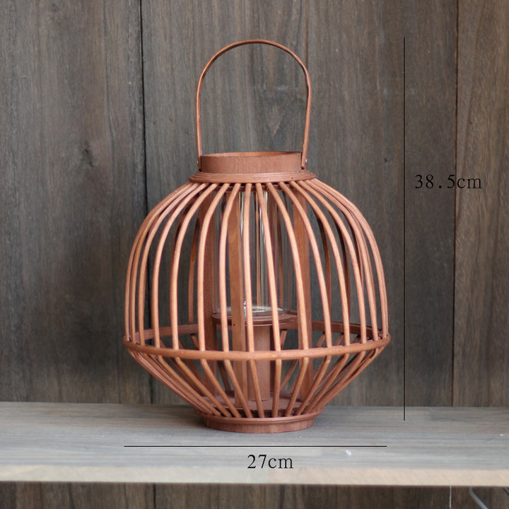 Decorative wooden lantern Kalsten