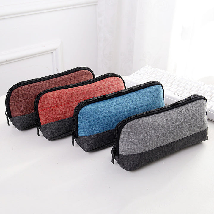Multi-Functional Canvas Pencil Case