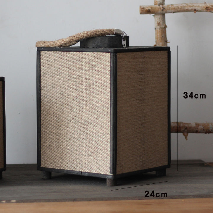 Modern storage basket made of fabric Kalsten