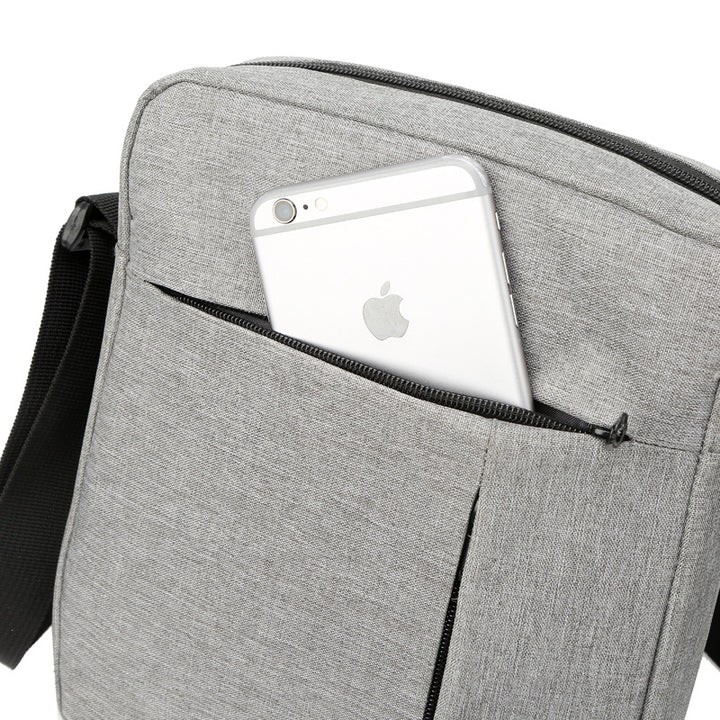Versatile Tech-Friendly Messenger Bag Kalsten