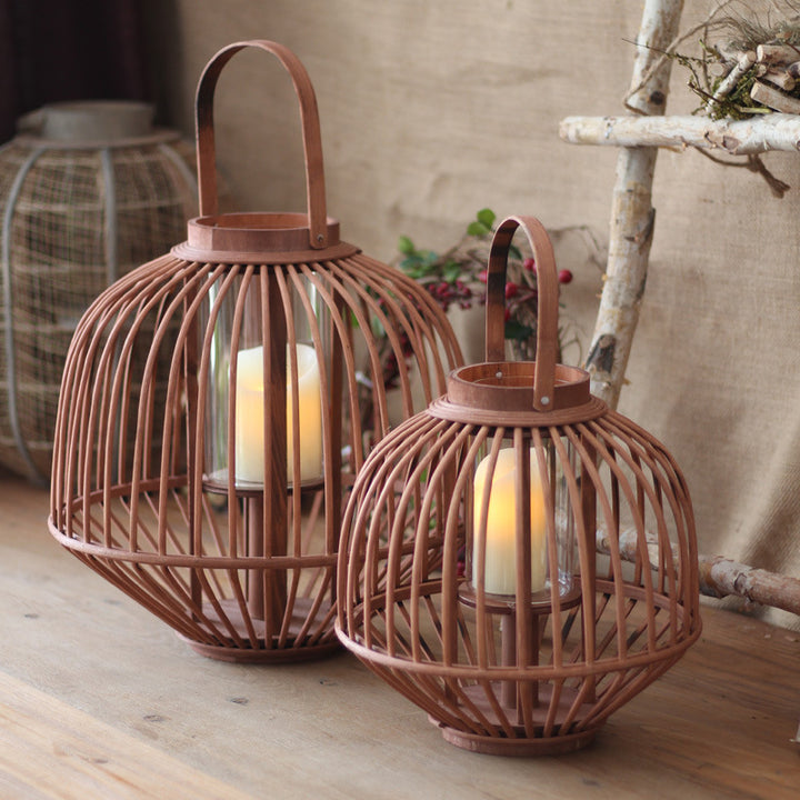 Decorative wooden lantern Kalsten
