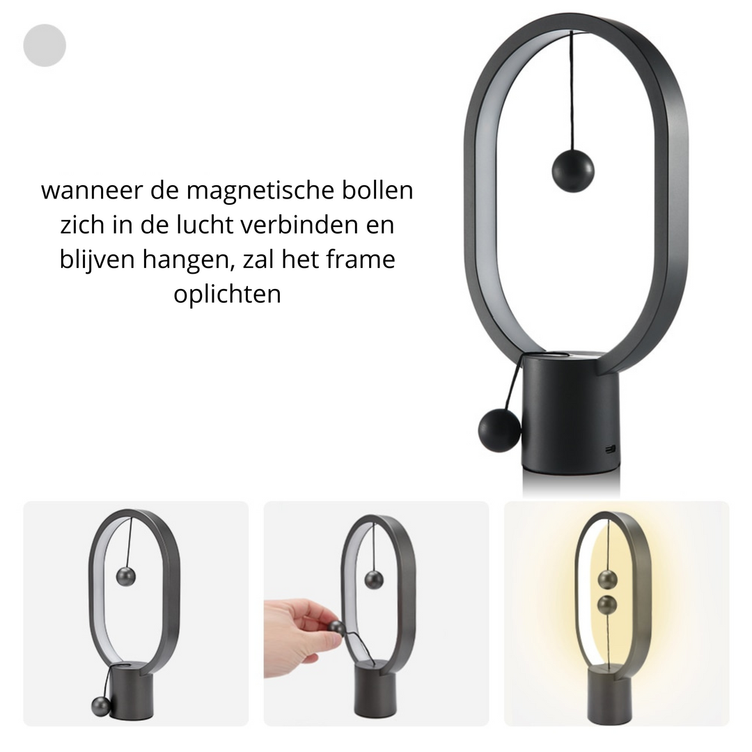 GlowSphere Table Lamp - Atmospheric Lighting for Home Kalsten