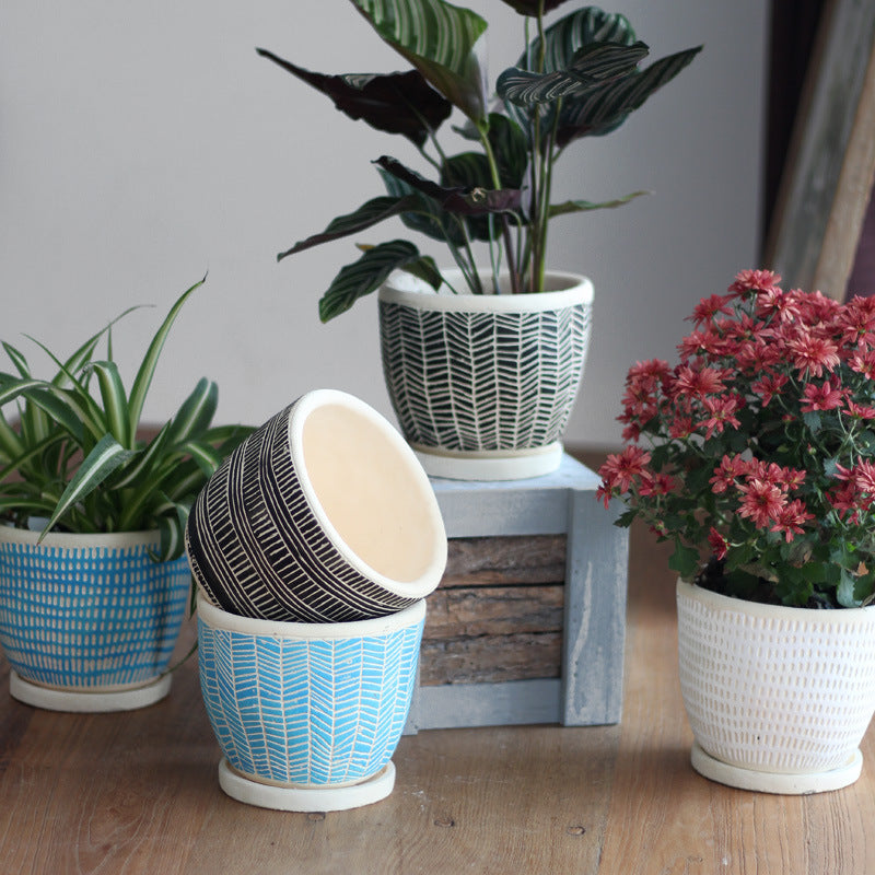Decorative plant pot Kalsten