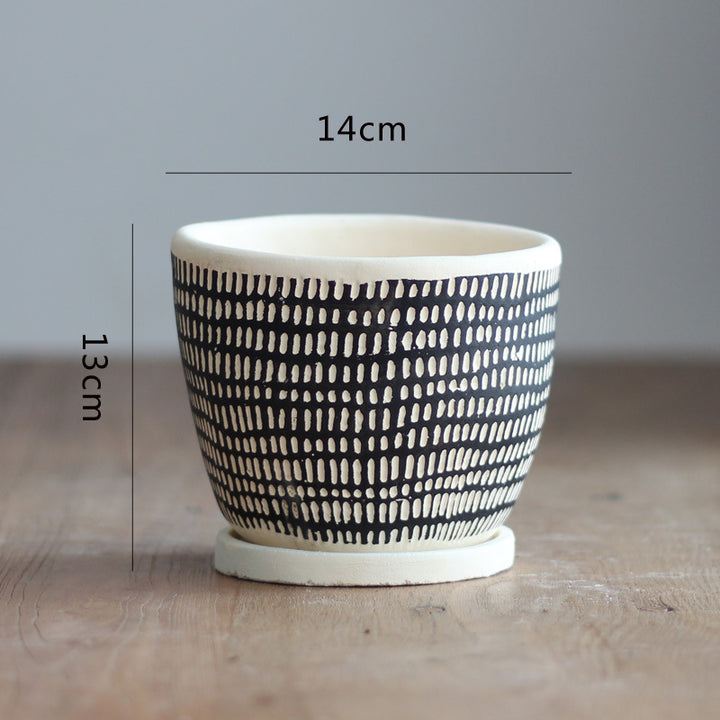 Decorative plant pot Kalsten