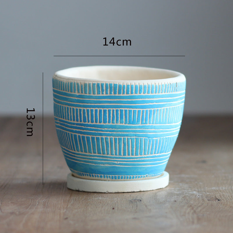Decorative plant pot Kalsten