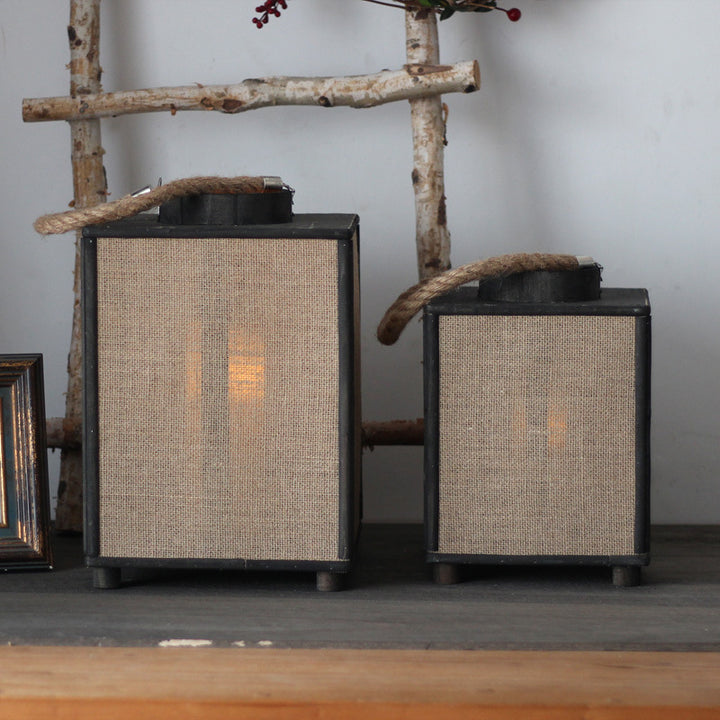 Modern storage basket made of fabric Kalsten