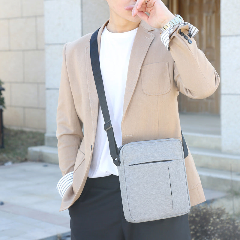 Versatile Tech-Friendly Messenger Bag Kalsten