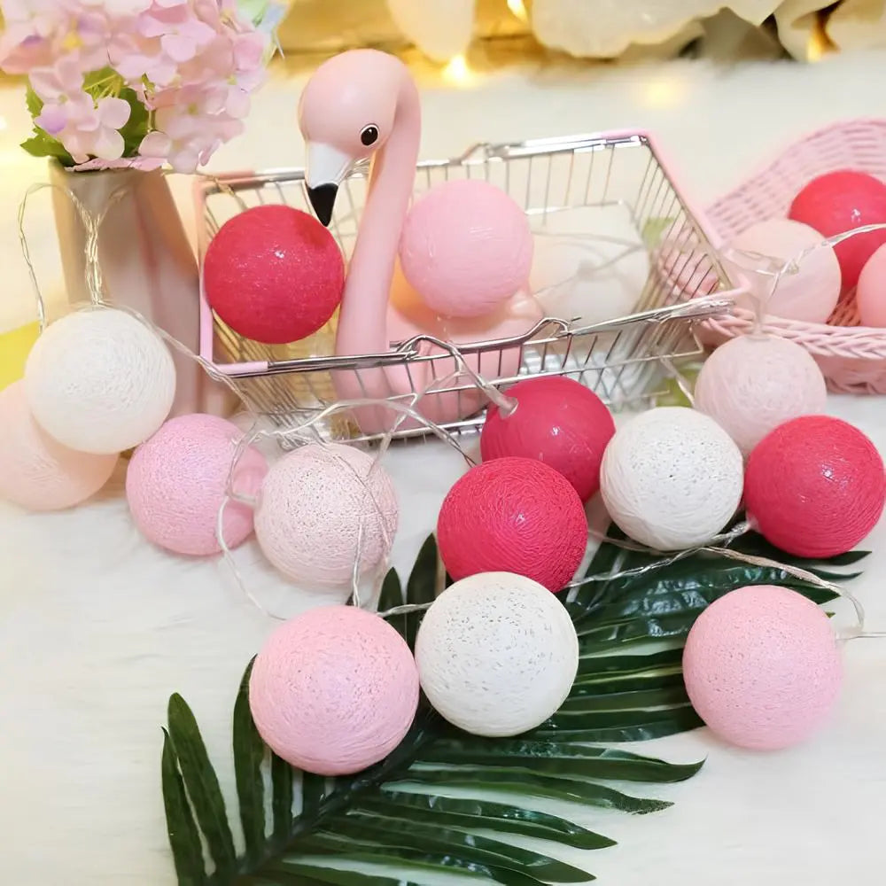 Kalsten | Cotton Ball Garland