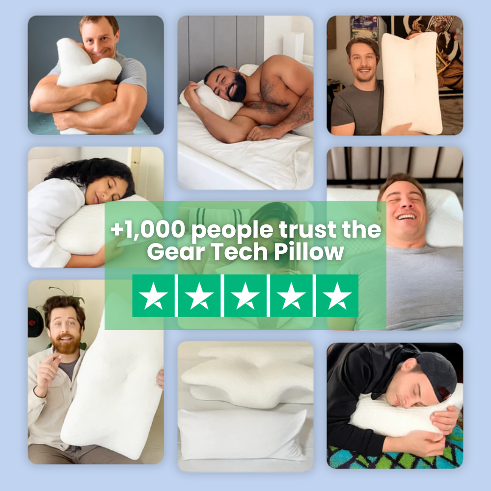 Anti-Snore Memory Foam Sleep Pillow