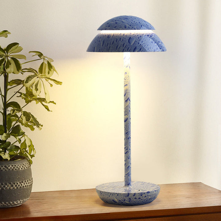 Aurelia Noire - Rechargeable Wireless Table Lamp with Built-in LED Lighting and Battery Kalsten