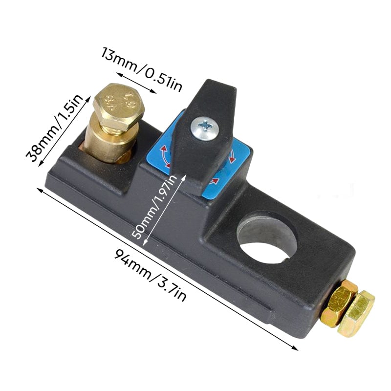 Car battery switch with disconnect function | Kalsten