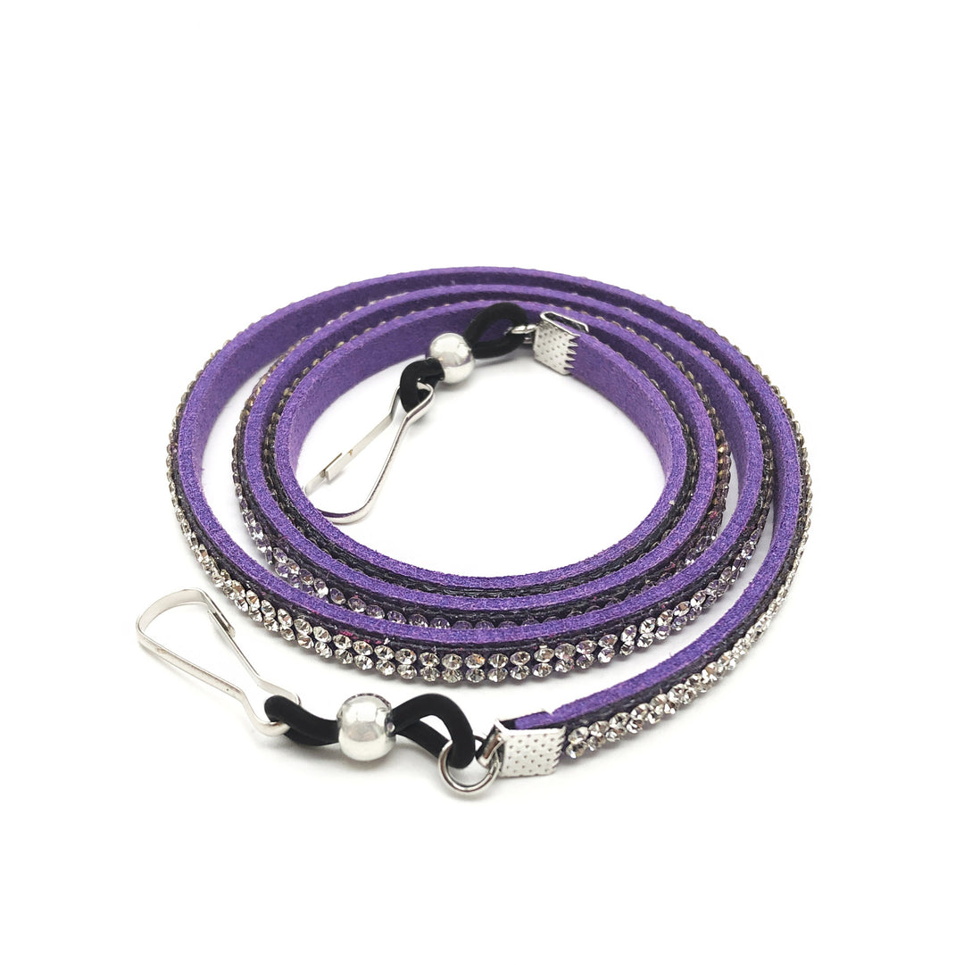 Decorative Crystal-Accent Eyewear Strap Kalsten