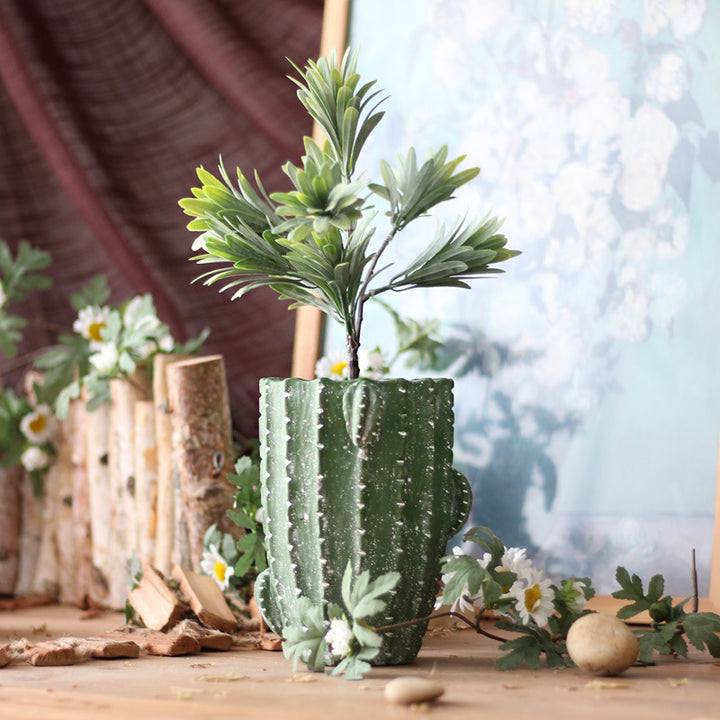 Decorative flower pot in cactus shape Kalsten