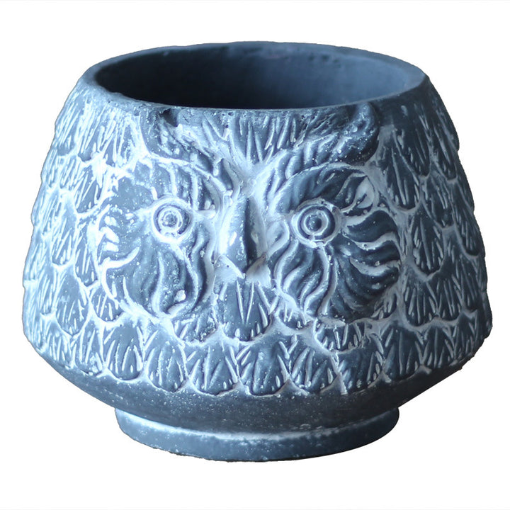 Decorative Owl Ceramic Pot Kalsten