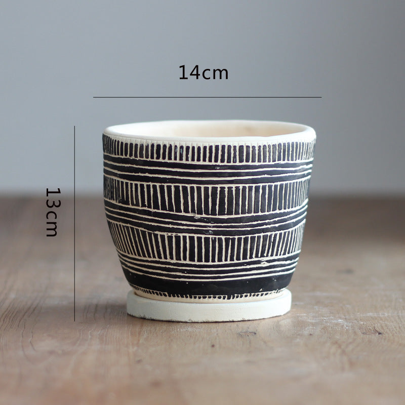 Decorative plant pot Kalsten