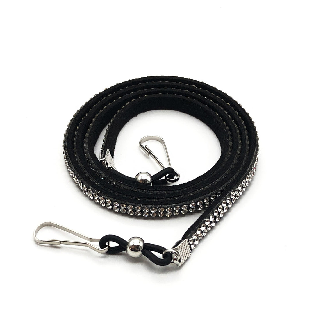 Decorative Crystal-Accent Eyewear Strap Kalsten