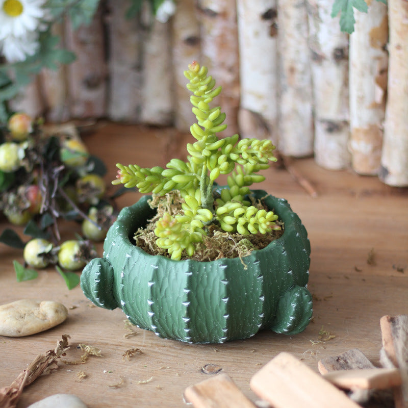 Decorative flower pot in cactus shape Kalsten
