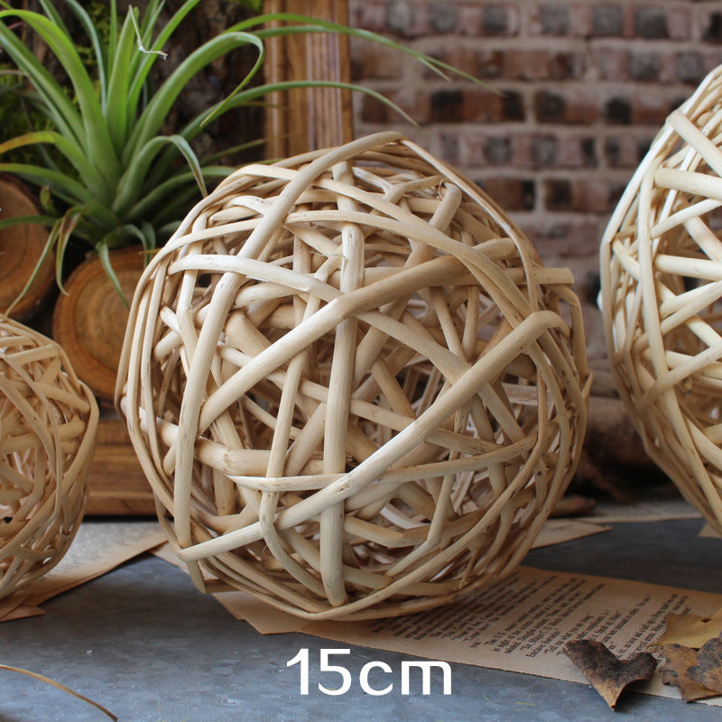 Decorative natural basket Kalsten