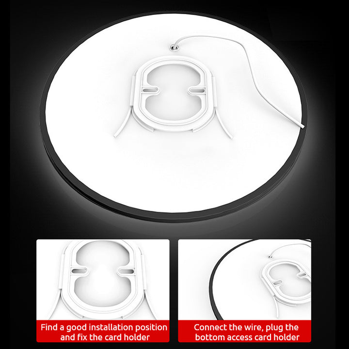 Round Modern LED Flush Ceiling Light Noxord