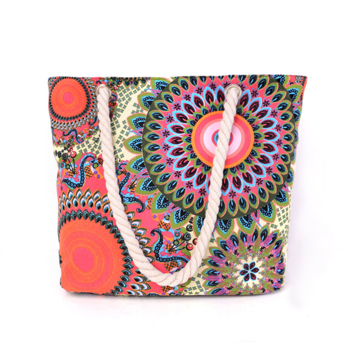 Large and Colorful Casual Beach Bag Kalsten