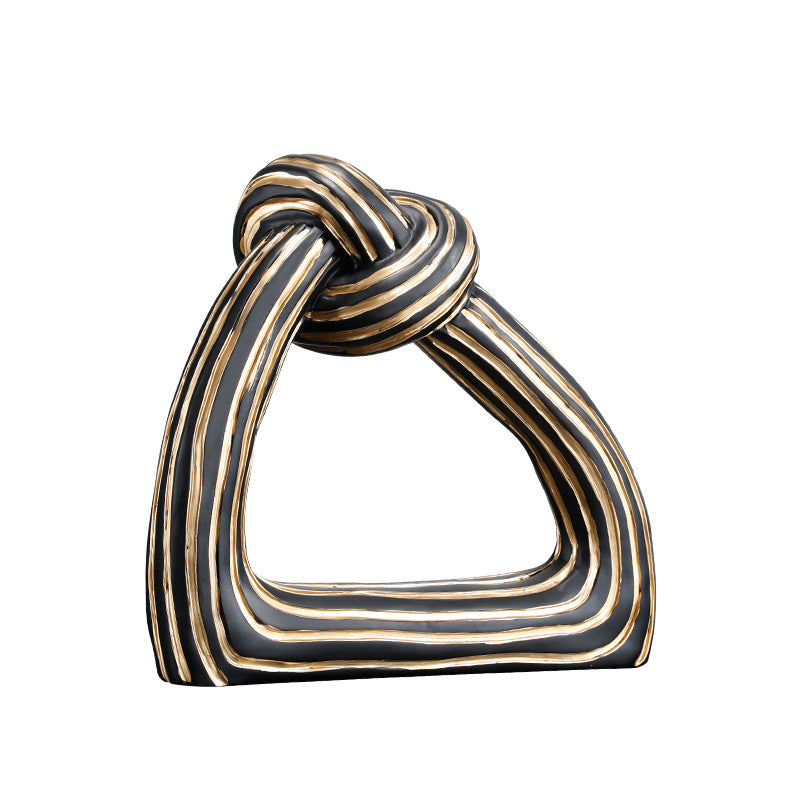 Artistic Ceramic Knot Sculpture