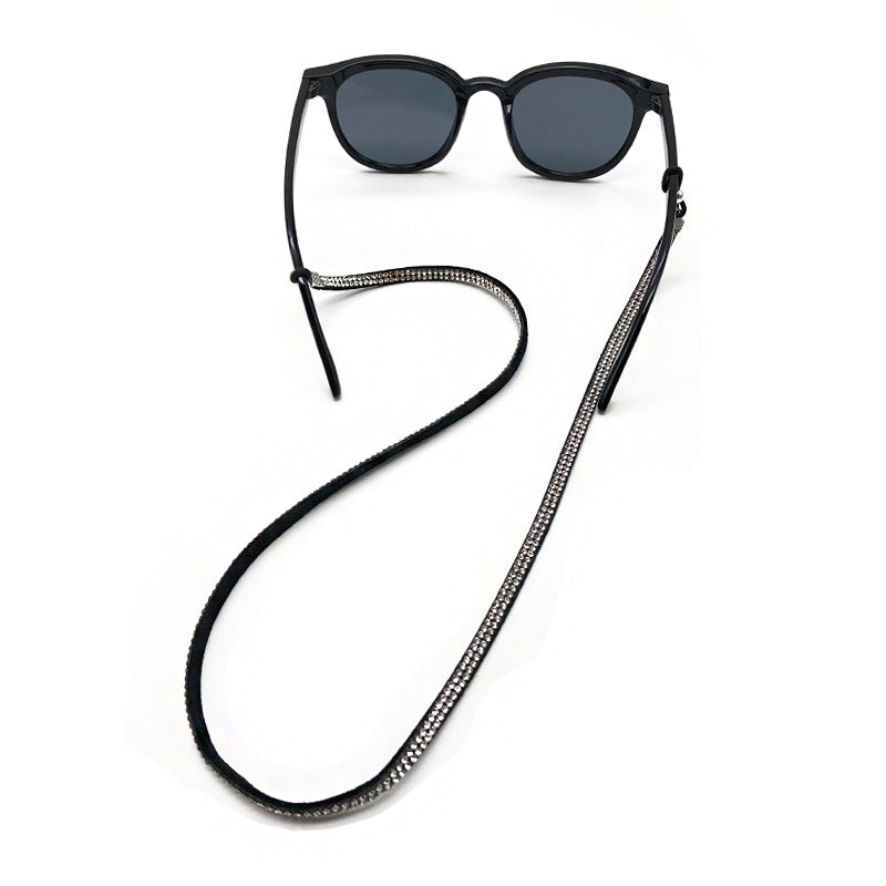 Decorative Crystal-Accent Eyewear Strap Kalsten