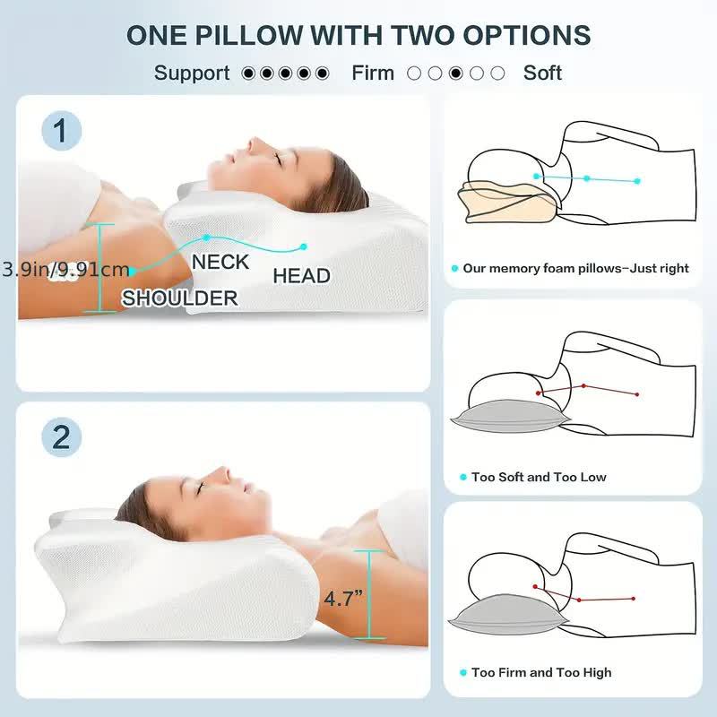 Ergonomic Sleep Pillow