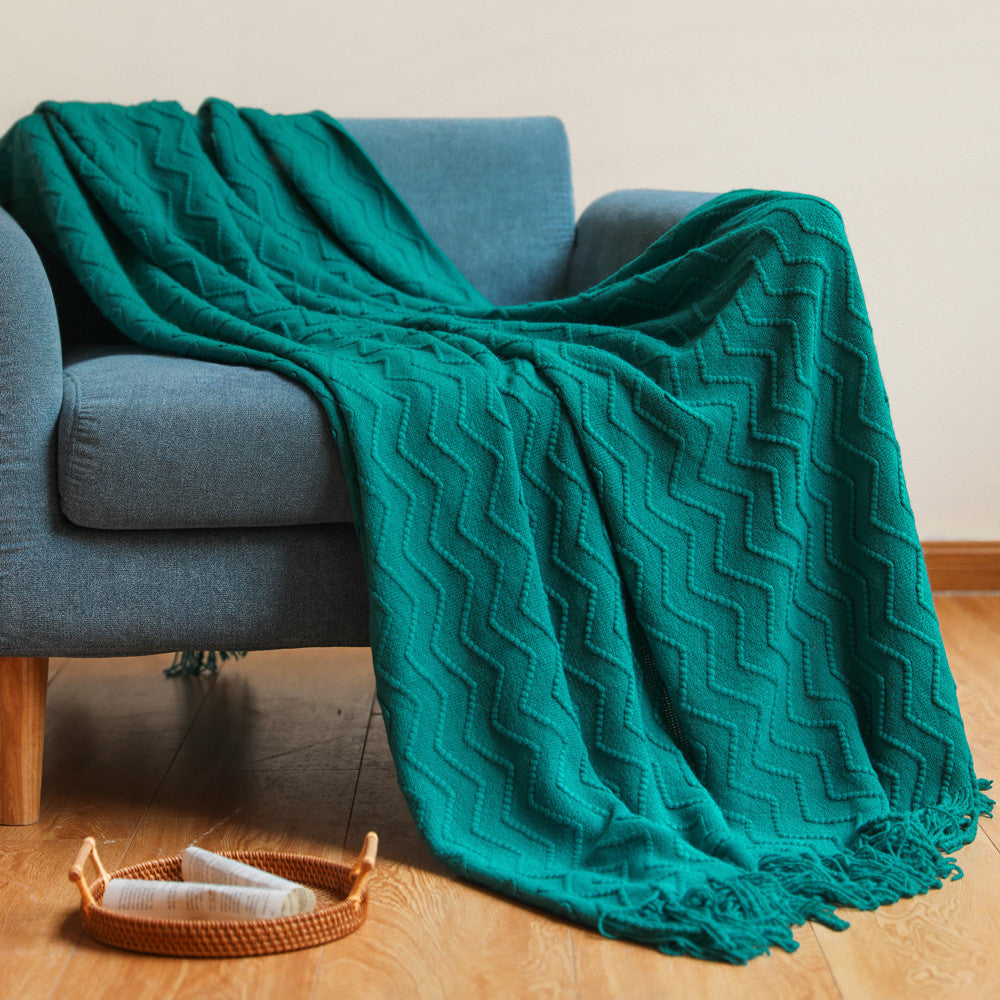 Ladies comfortable and stylish wool blanket Kalsten