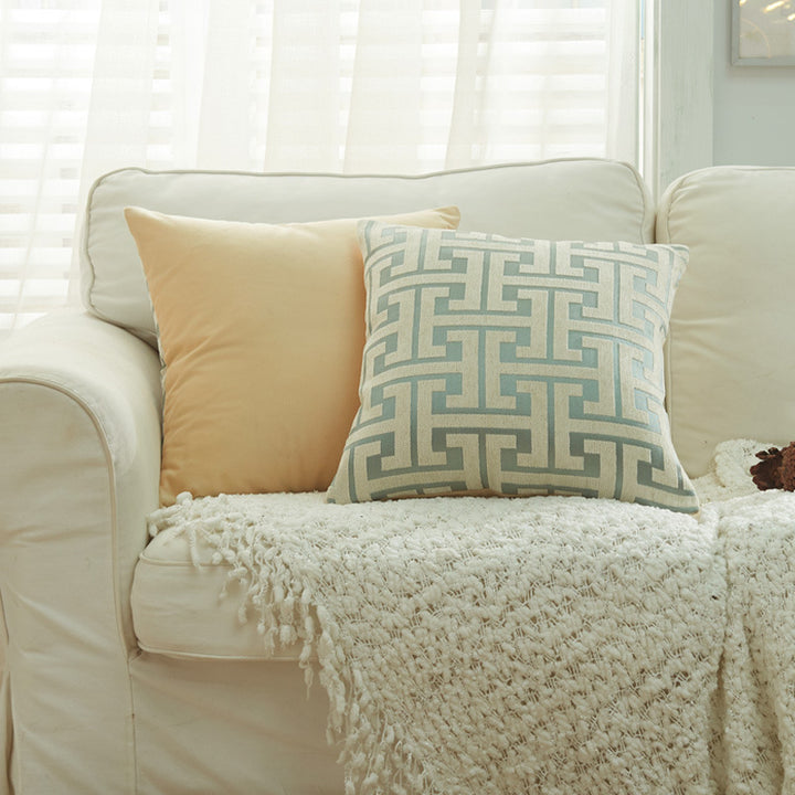 Decorative Geometric Cushion