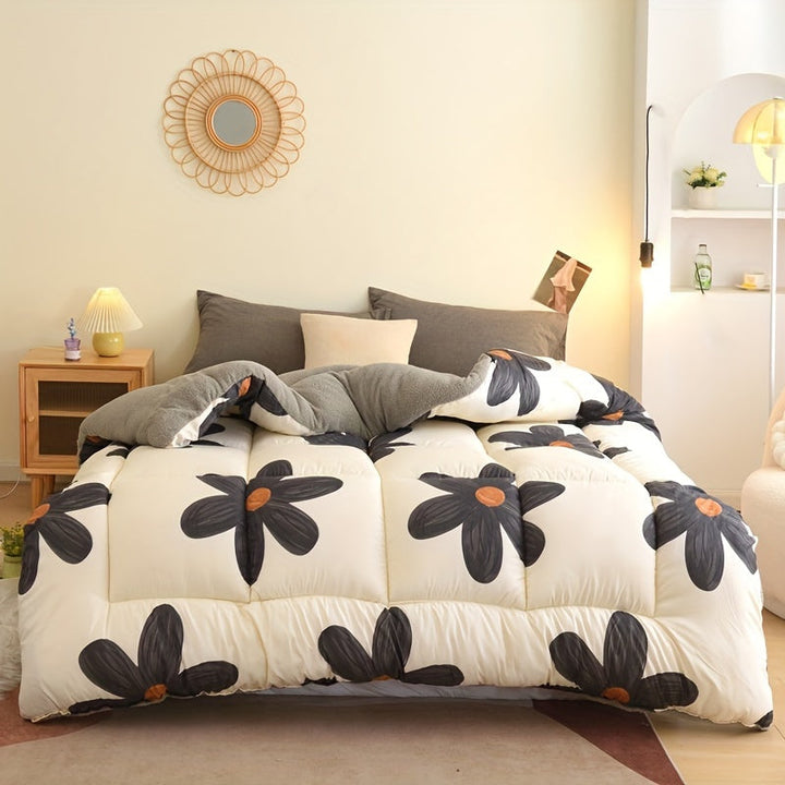 Luxury All-Season Duvet Insert with Geometric Patterns Noxord