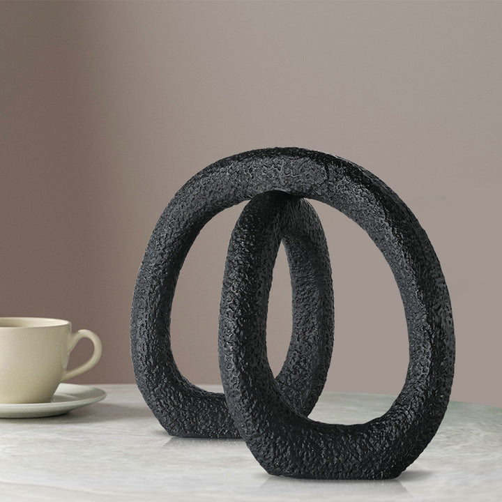 Modern Abstract Ceramic Sculpture