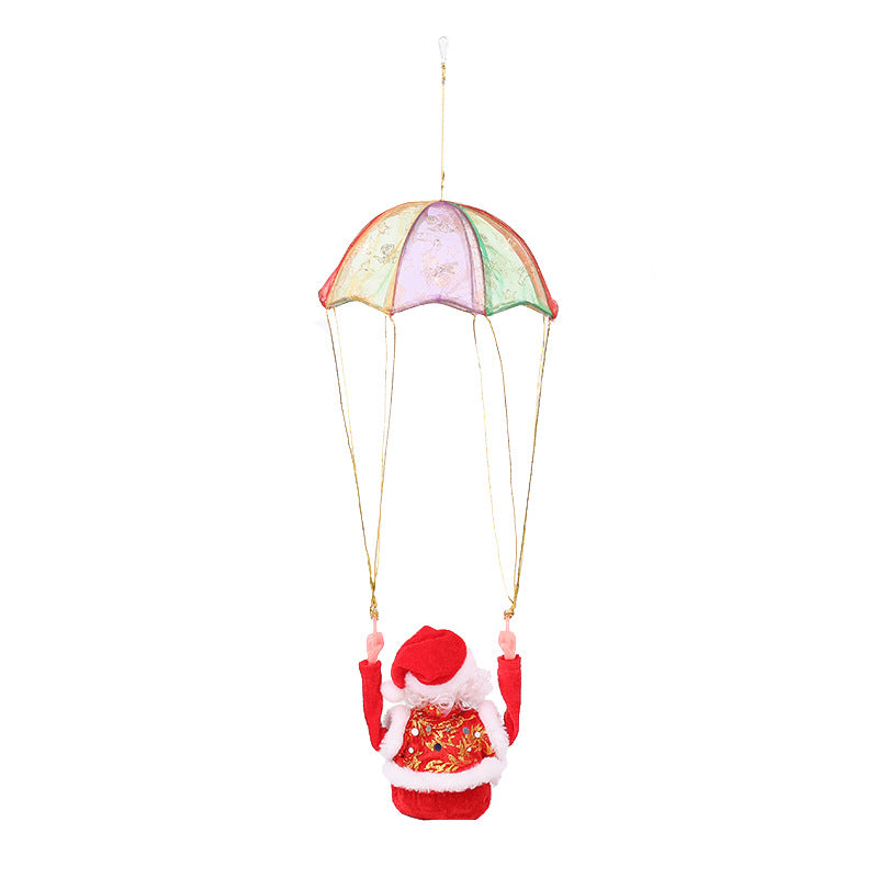 Santa Claus decoration figure with parachute Kalsten