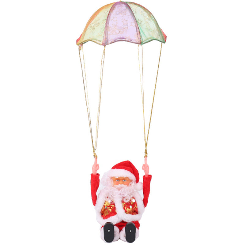Santa Claus decoration figure with parachute Kalsten