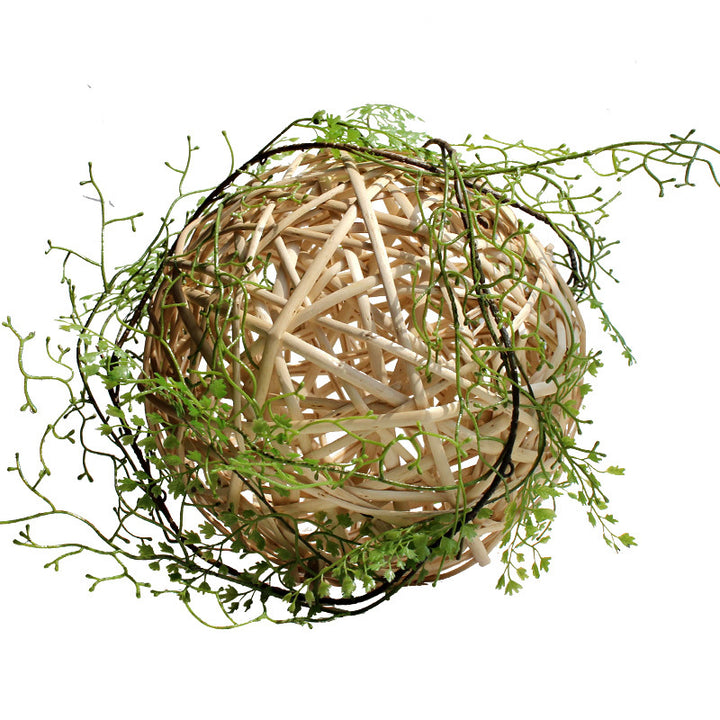 Decorative natural basket Kalsten