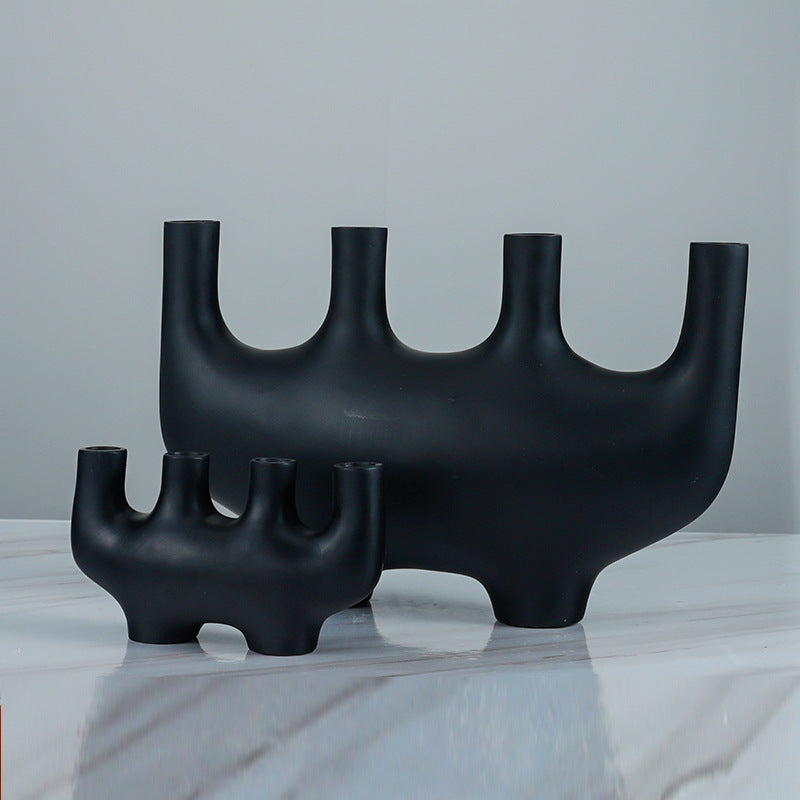 Modern Minimalist Triple Vase