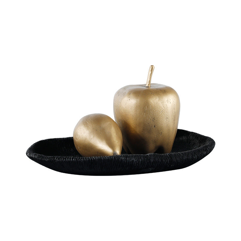 Sculpted Decorative Fruit Figurine