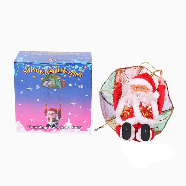 Santa Claus decoration figure with parachute Kalsten