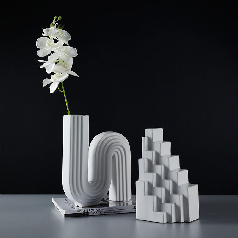 Decorative Geometric Vase