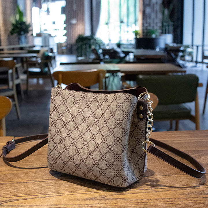 Chic Textured Crossbody Bag