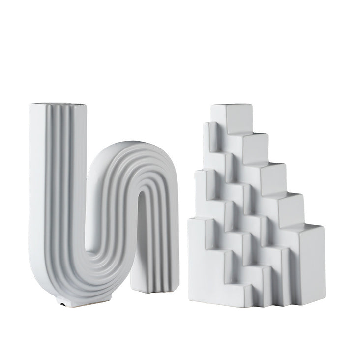 Decorative Geometric Vase