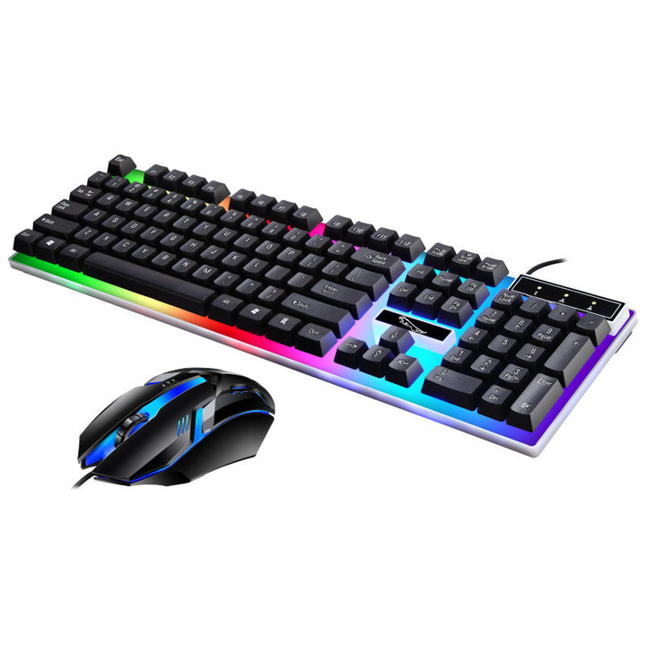 RGB Gaming Keyboard and Mouse Combo with Customizable Backlighting Kalsten