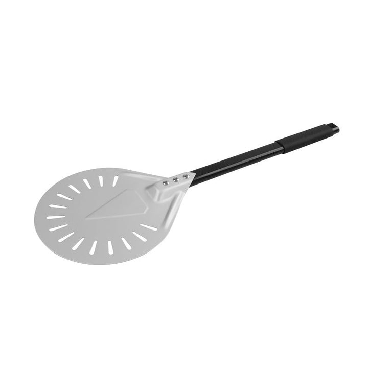 extra-long perforated pizza peel with ergonomic heat-resistant handle Kalsten