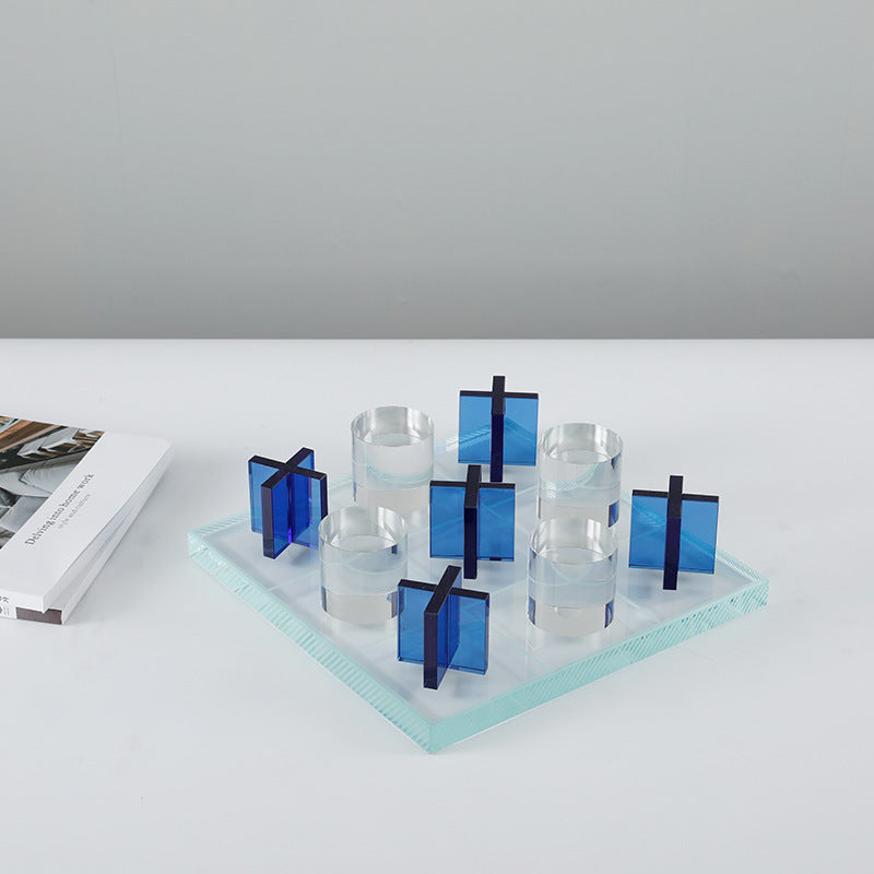 Decorative Acrylic Tic Tac Toe Game