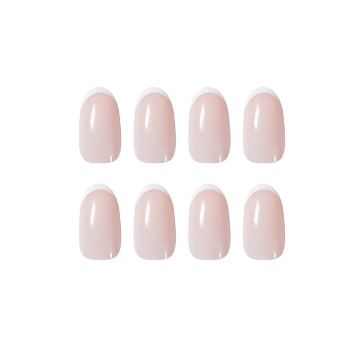 elegant Nail Art with precise French Tip Kalsten