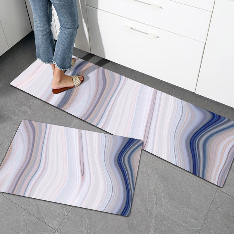 Artistic Marble Console Table Mat Set Kalsten