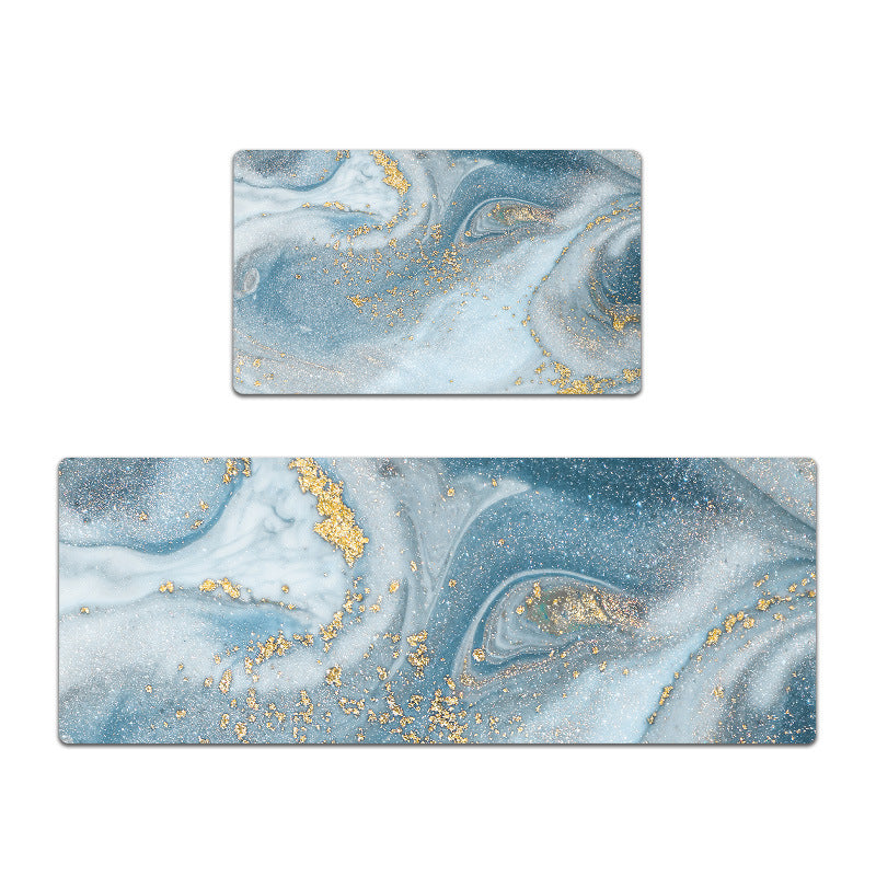Artistic Marble Console Table Mat Set Kalsten
