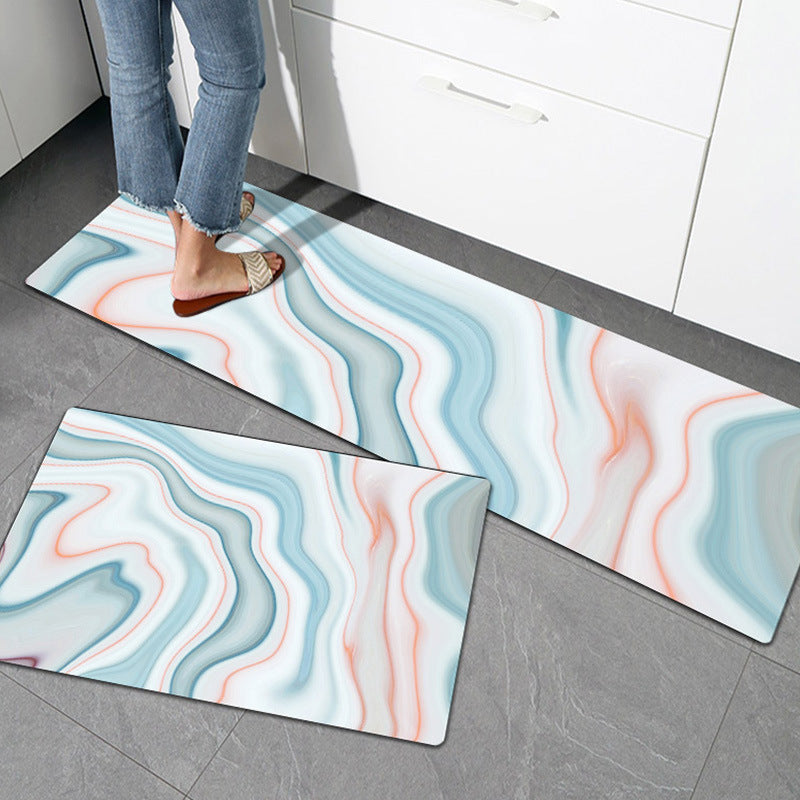 Artistic Marble Console Table Mat Set Kalsten