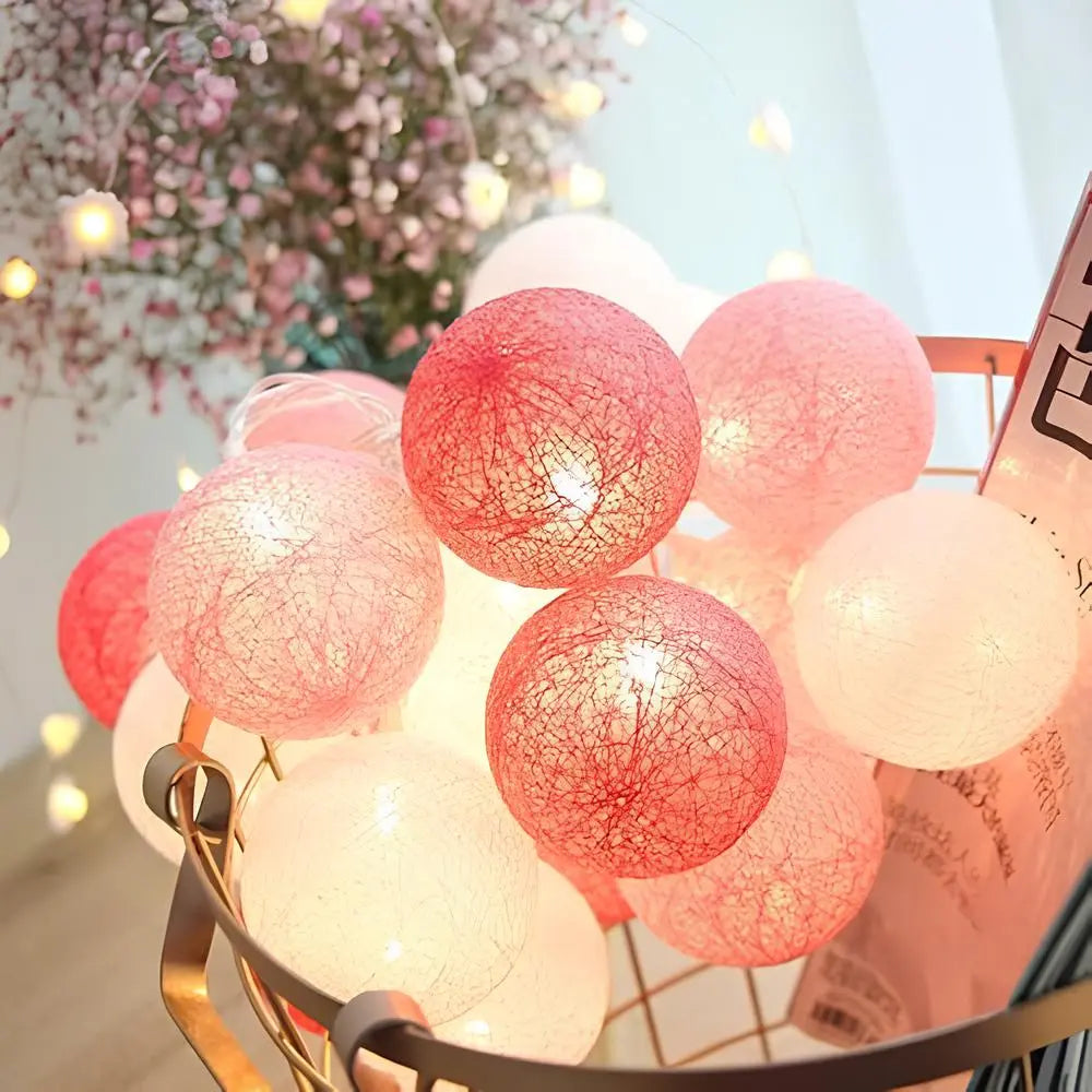 Kalsten | Cotton Ball Garland