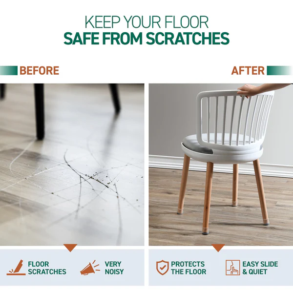 Kalsten | Chair Leg Floor Protectors (8 Pcs)