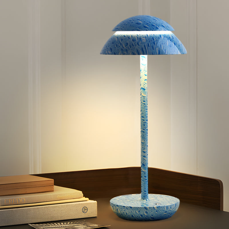 Aurelia Noire - Rechargeable Wireless Table Lamp with Built-in LED Lighting and Battery Kalsten